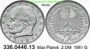 BRD 2 DM J.392 Max Planck . 336.0446.13 -