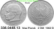 BRD 2 DM J.392 Max Planck . 336.0448.13 -