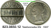 Frankreich Jeton Telefonmarke . 823.0650.12 -