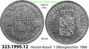 Hessen-Kassel 1 Silbergroschen AKS 66 . 323.1990.12 -