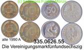 Deutschland Bundesrepublik 1,65 DM KMS Vereinigungs-Markfünfundsechszig . 335.0626.55 -