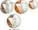 World Coins 500 Francs Togo 3 x Greatest She Warrior Saint Olga 1/2 oz. Silver Coin SET -