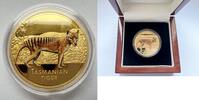 World Coins Niue 100$ Tasmanian Tiger 1 oz Gold Proof Coin -