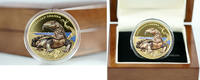 World Coins Niue 100$ Remarkable Reptiles GOANNA 1oz Gold Proof Coin -