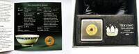 World Coins Cash China Chinese Tek Sing Treasure Coin with Porcelain Bowl Copper -