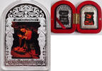 European Coins 15 Dinars Andorra MADONNA Adoration of the Child Correggio 50g. Silver Coin -