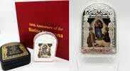 Andorra 100 Dinars Rafello Sanzio Sistine Madonna 1 Kilo Silver Coin -