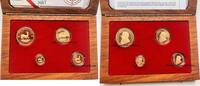 World Coins Krugerrand South Africa 4 x Gold Coins Coin Prestige Set SA MINT COA BOX -