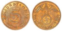 Deutschland / Drittes Reich 5 Pfennig seltenes Jahr -