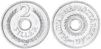 Ungarn 2 Filler 1973 Stempelglanz 83.67 元 含税 ＋  74.89 元 运费