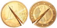 Deutschland BRD 1 Euro 2004 D Probeprägung in Messing vz-st, enwertet 12,132.44 元 含税 ＋  417.94 元 运费