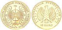 Deutschland / Eurowährung 10 Euro 125 Jahre Strahlen elektrischer Kraft -