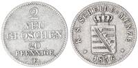 Sachsen 2 Neu Groschen -
