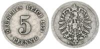 Deutschland / Kaiserreich 5 Pfennig J.3 -