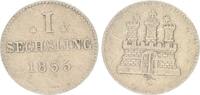 Hamburg Stadt 1 Sechsling Hamburg Stadt 1 Sechsling 1855 -