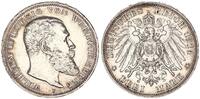 Deutsches Kaiserreich - Württemberg 3 Mark Wilhelm II. -