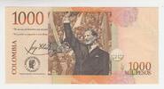 Kolumbien 1000 Pesos-Geldschein Kolumbien, 1000 Pesos-Geldschein, 2011 -