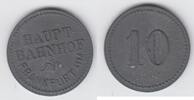Frankfurt am Main, Hessen 10 Pfennige Hauptbahnhof, Notgeld -