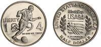 USA 1/2 Dollar Fußball WM -