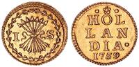 Niederlande 1/2 Dukat Provinz Holland - Hollandia -