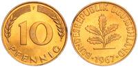 BRD 10 Pfennig Aus Originalrolle -