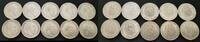 Württemberg Lot 10x 5Mark König Karl -
