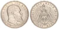 Württemberg 3 Mark König Wilhelm II -