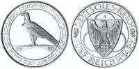 Deutschland / Weimar 5 Reichsmark Rheinlandräumung 1930 A PP offizielle Neuprägung -