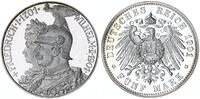Deutschland / Kaiserreich 5 Reichsmark Wilhelm II. offizielle Neuprägung -