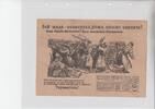 3.Reich Propaganda Flugblatt / Passierschein Russisches Flugblatt Front Nachrichten - Propaganda gegen das Dritte Reich -