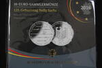 Bundesrepublik Deutschland 20 Euro Offizieller Blister mit 20 Euro Silber Gedenkmünze 125. Geb. Nelly Sachs -