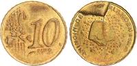 Niederlande 10 Cent Fehlprägung mit gebrochenem Stempel gepr. Niederlande Fehlprägung: 10 Cent 2000 gebrochener Stempel.90° Stempeldrehung (3) -
