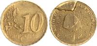 Niederlande 10 Cent Fehlprägung mit gebrochenem Stempel gepr. Niederlande Fehlprägung: 10 Cent 2000 gebrochener Stempel.90° Stempeldrehung (4) -