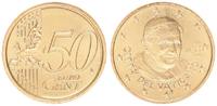 Vatikan 50 Cent Vatikan 50 Cent 2009 Kursmünze mit Papstmotiv prägefrisch -