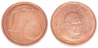 Vatikan 1 Cent Vatikan 1 Cent 2011 Kursmünze mit Papstmotiv prägefrisch -