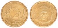 Vatikan 20 Cent Vatikan 20 Cent 2014 Kursmünze mit Papstmotiv prägefrisch -