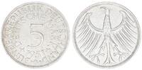 xxx Deutschland 5 DM J.387 Silber Kursmünze -