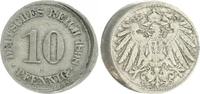 Deutschland / Kaiserreich 10 Pfennig 1898 A Kaiserreich 10 Pfennig 1898 ... 376.52 元 含税 ＋  74.89 元 运费