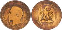 Frankreich 10 Centimes Kaiserreich Frankreich - 10 Centimes 1855 K Napoleon III -
