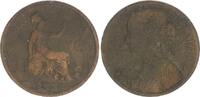 Großbritannien 1 Penny Großbritannien 1 Penny 1861 Queen Victoria -