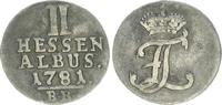 Hessen Kassel - Altdeutschland 2 Albus 2 Albus (4 Kreuzer) 1781 Hessen-Kassel Friedrich II. 1760-1785 -