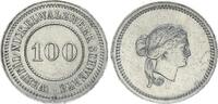 Kaiserreich / Weimar - Probeprägung 100 Pf. Probe ALUMINIUM !!! der Westfälischen Nickelwerke - Rondenlieferant deutsches Reich, selten! -