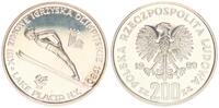 Polen 200 Zloty POLEN 200 Zloty 1980 Olympische Winterspiele in Kapsel -