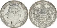 Sachsen - Altdeutschland 1 Taler Sachsen 1 Taler 1859 F König Johann -