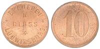 Notgeld Ludwigsburg 10 Pfennig Notgeld Ludwigsburg Brauerei R. Cluss -