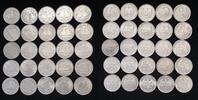 Deutschland / 3.Reich 25 x 1 Mark 3. Reich 25 x 1 Mark J.354 Nickel -