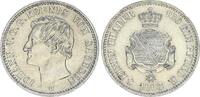 Sachsen - Altdeutschland 1/6 Taler Sachsen 1/6 Taler 1863 B König Johann -