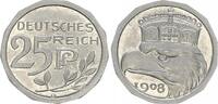 Kaiserreich / 25 Pf. Probeprägung 25 Pfennig Probe zum 25Pf. J.18 in anderer Gestaltung 13-eckiger Schrötling !!!! -