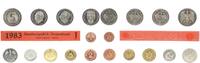 Deutschland / BRD / Kurssätze 1Pf. bis 5 DM BRD Kurssatz Einzelplatte 1983 J Stempelglanz -