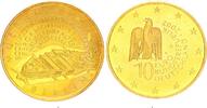 Deutschland / Eurowährung 10 Euro Museumsinsel in Berlin 2002 Münzzeichen A 10 Euro Museumsinsel in Berlin 2002 Münzzeichen A vergoldet -